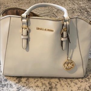 Michael Kors White Purse